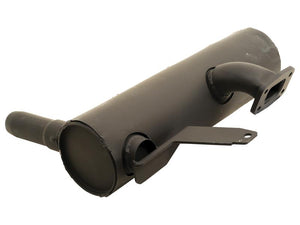 Silencer Underhood Heat-Resistant Black Finish for Tractors - Sparex Part S.66728