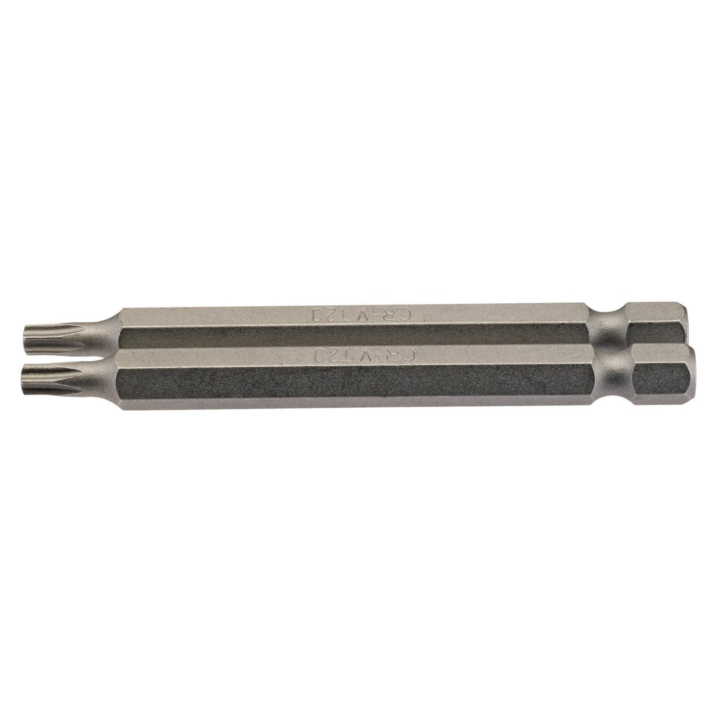 Draper Tx-Star&#174; Insert Bit, 1/4" Hex, 75mm Long, T20 (Pack Of 2) - 75TX/2/B - Farming Parts