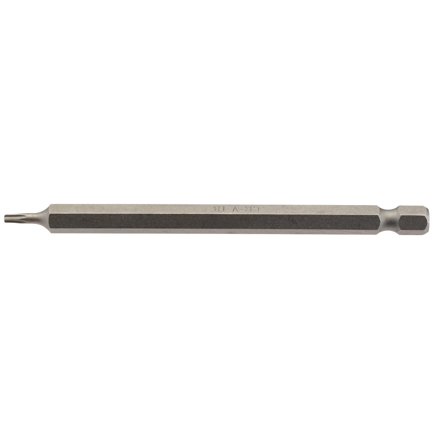 Draper Tx-Star&#174; Insert Bit, 1/4" Hex, 100mm Long, T8 (Pack Of 1) - 100TX/1/B - Farming Parts