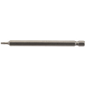 Draper Tx-Star® Insert Bit, 1/4" Hex, 100mm Long, T8 (Pack Of 1) - 100TX/1/B - Farming Parts