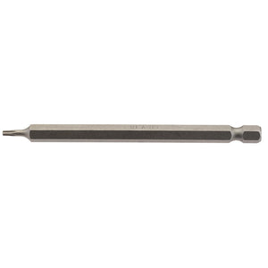 Draper Tx-Star&#174; Insert Bit, 1/4" Hex, 100mm Long, T8 (Pack Of 1) - 100TX/1/B - Farming Parts