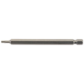 Draper Tx-Star® Insert Bit, 1/4" Hex, 100mm Long, T10 (Pack Of 1) - 100TX/1/B - Farming Parts