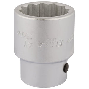 Draper Elora Bi-Hexagon Socket, 1" Sq. Dr., 41mm - 780-41 - Farming Parts