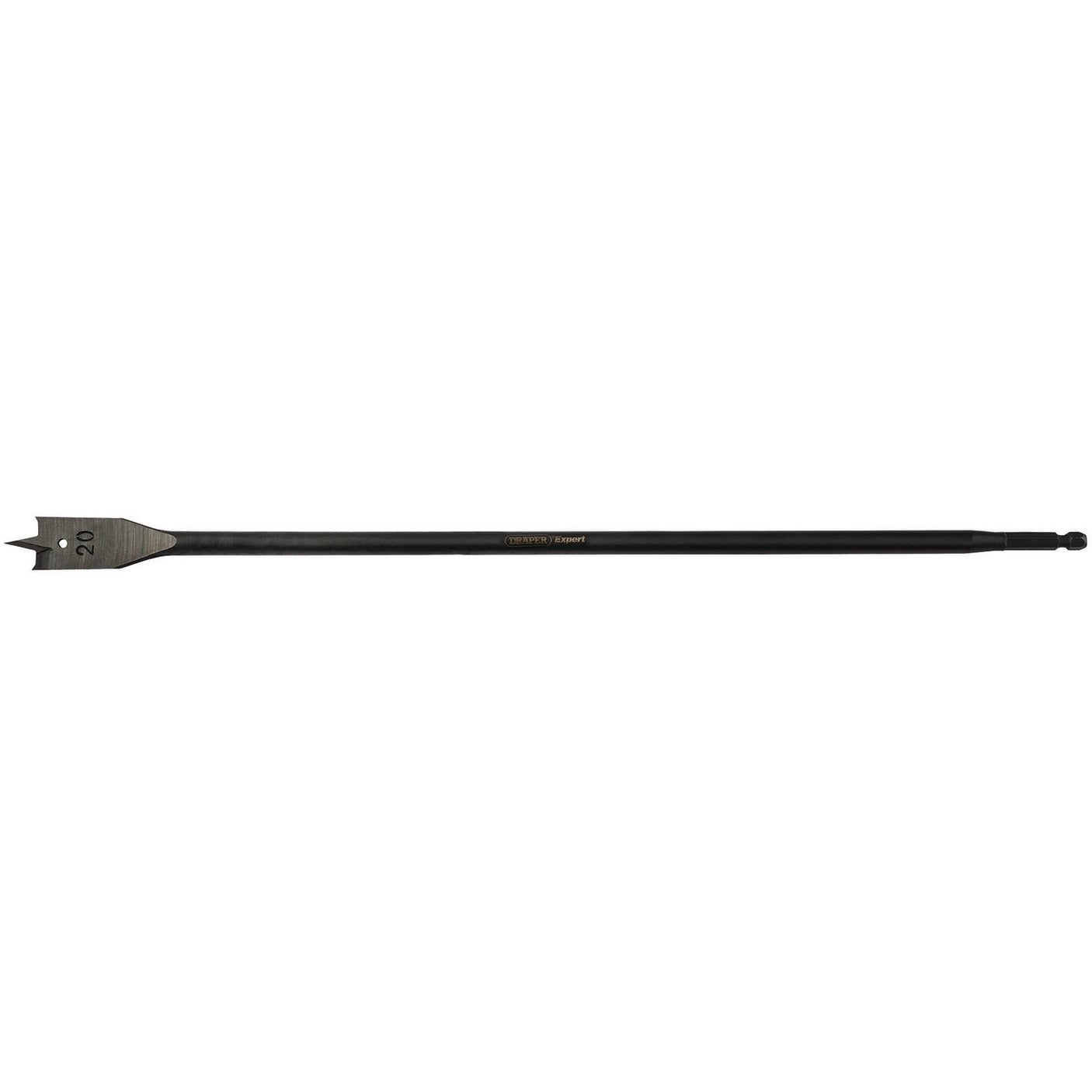 Draper Extra Long Flat Wood Bit, 405mm, 20mm - FB102XL - Farming Parts