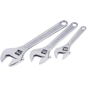 Draper Redline Adjustable Wrench Set (3 Piece) - RL-AW3 - Farming Parts