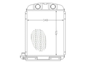 Sparex Radiator | S.67949 - Product Image 3