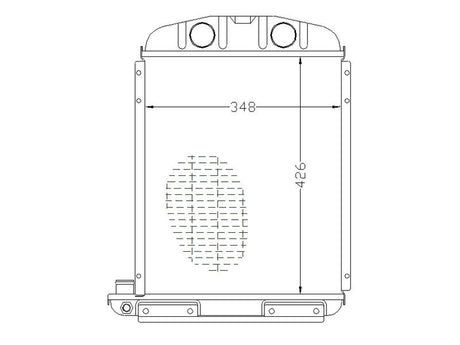 Sparex Radiator | S.67949 - Product Image 3