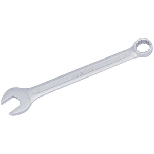 A Draper Redline Metric Combination Spanner, 17mm - RL-8231MM, made of chrome vanadium steel with an open-end on one side and a box-end on the other side.