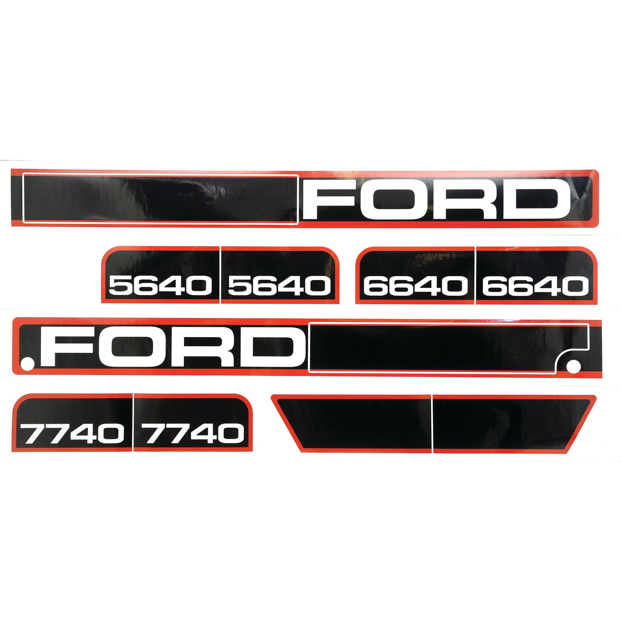 *SPECIAL PRICE* - Decal Set - Ford / New Holland 5640 6640, 7740 | Sparex Part No.S.68246