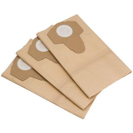Draper Paper Dust Bags, 30L (Pack Of 3) - AWDV30SSB-48 - Farming Parts