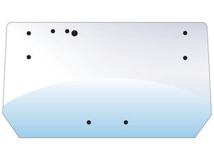 Image of a light blue gradient background with several randomly placed black dots, reminiscent of the Sparex Rear Window (Sparex Part Number: S.68523) design.