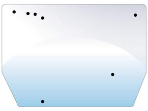 Simple gradient background with seven black dots positioned mostly toward the top left, one in the middle right, and one at the bottom center, creating an aesthetic similar to the precise alignment of a Sparex Rear Window Gas Strut (Sparex Part Number: S.68530).