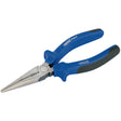 Draper Heavy Duty Soft Grip Long Nose Pliers, 160mm - 36BN - Farming Parts