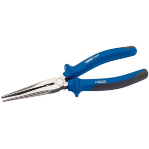 Draper Heavy Duty Soft Grip Long Nose Pliers, 200mm - 36BN - Farming Parts