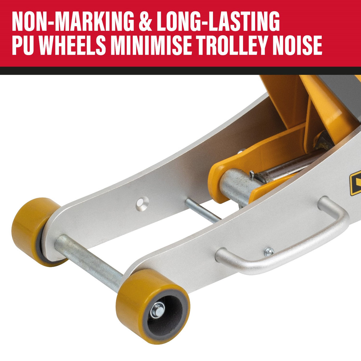 WINNTEC® 2 Ton Aluminium / Steel Trolley Jack - IP-09707
