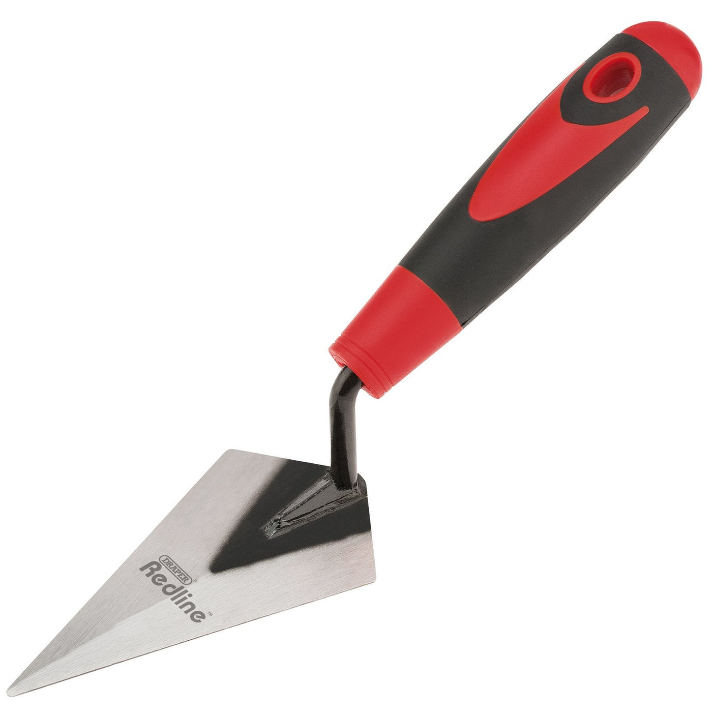 Draper Redline Soft Grip Pointing Trowel, 125mm - RL-PT/SG/B - Farming Parts