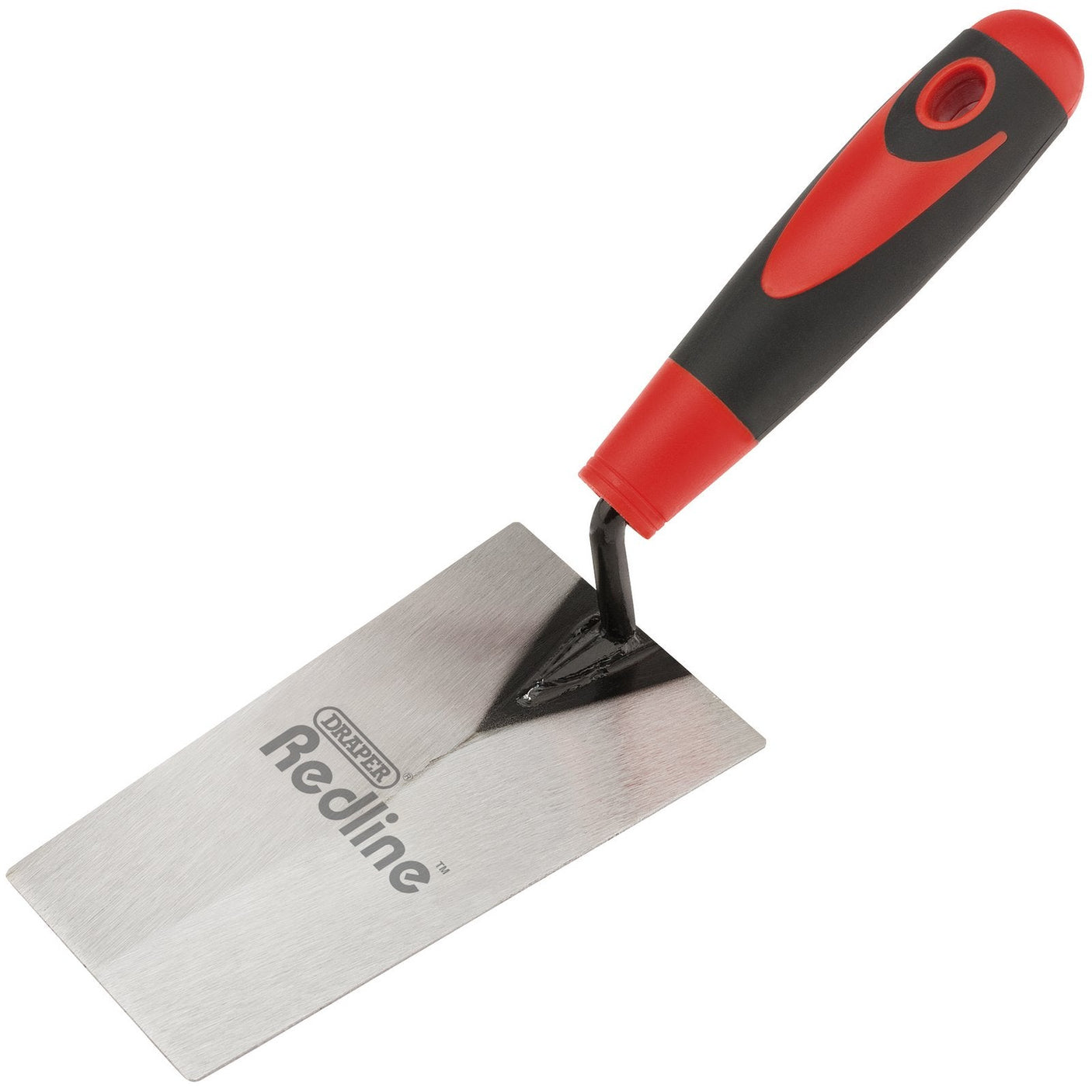 Draper Redline Bucket Trowel With Soft Grip, 140mm - RL-BKT/SG/B - Farming Parts