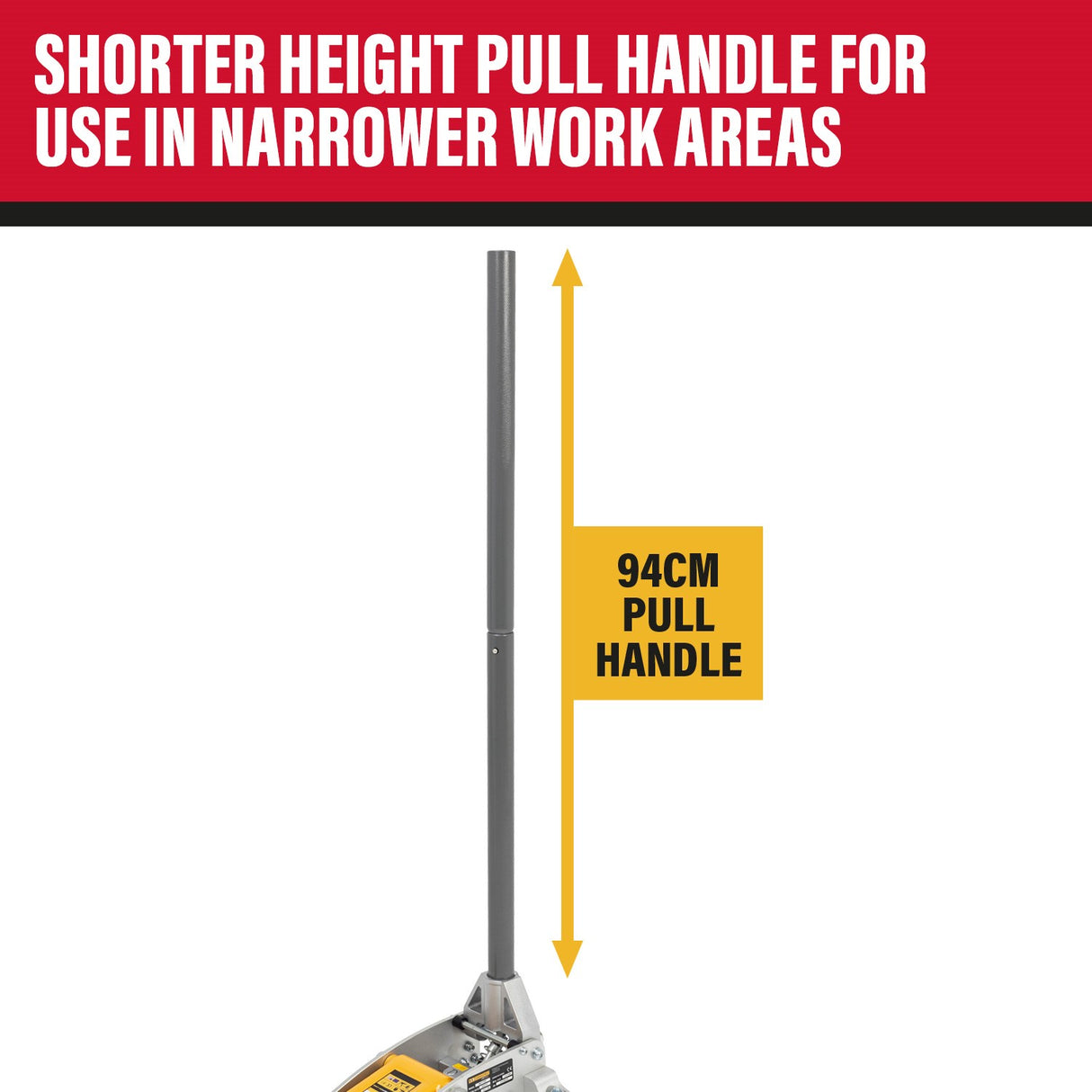WINNTEC® 1.5 Ton Aluminium / Steel Trolley Jack - IP-09708