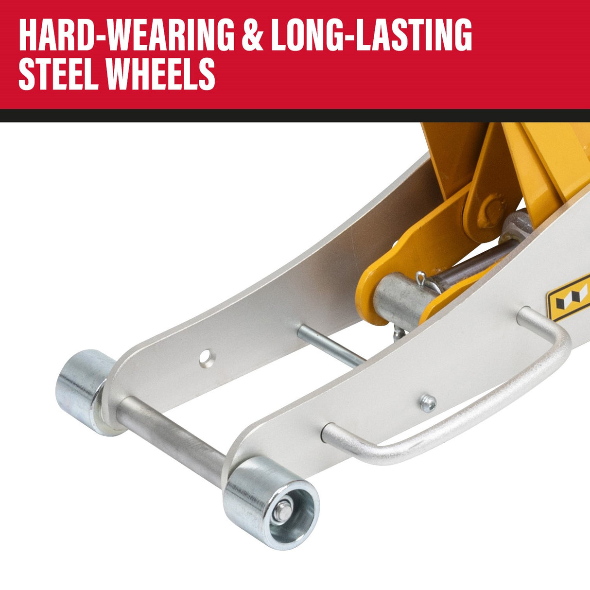WINNTEC® 1.5 Ton Aluminium / Steel Trolley Jack - IP-09708