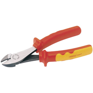 Draper Vde Approved Fully Insulated High Leverage Diagonal Side Cutter, 180mm - 41AHLVDE - Farming Parts