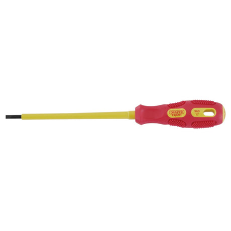 Draper Vde Approved Fully Insulated Plain Slot Screwdriver, 3.0 X 100mm - 960 - Farming Parts