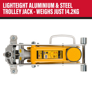 WINNTEC® 1.5 Ton Aluminium / Steel Trolley Jack - IP-09708