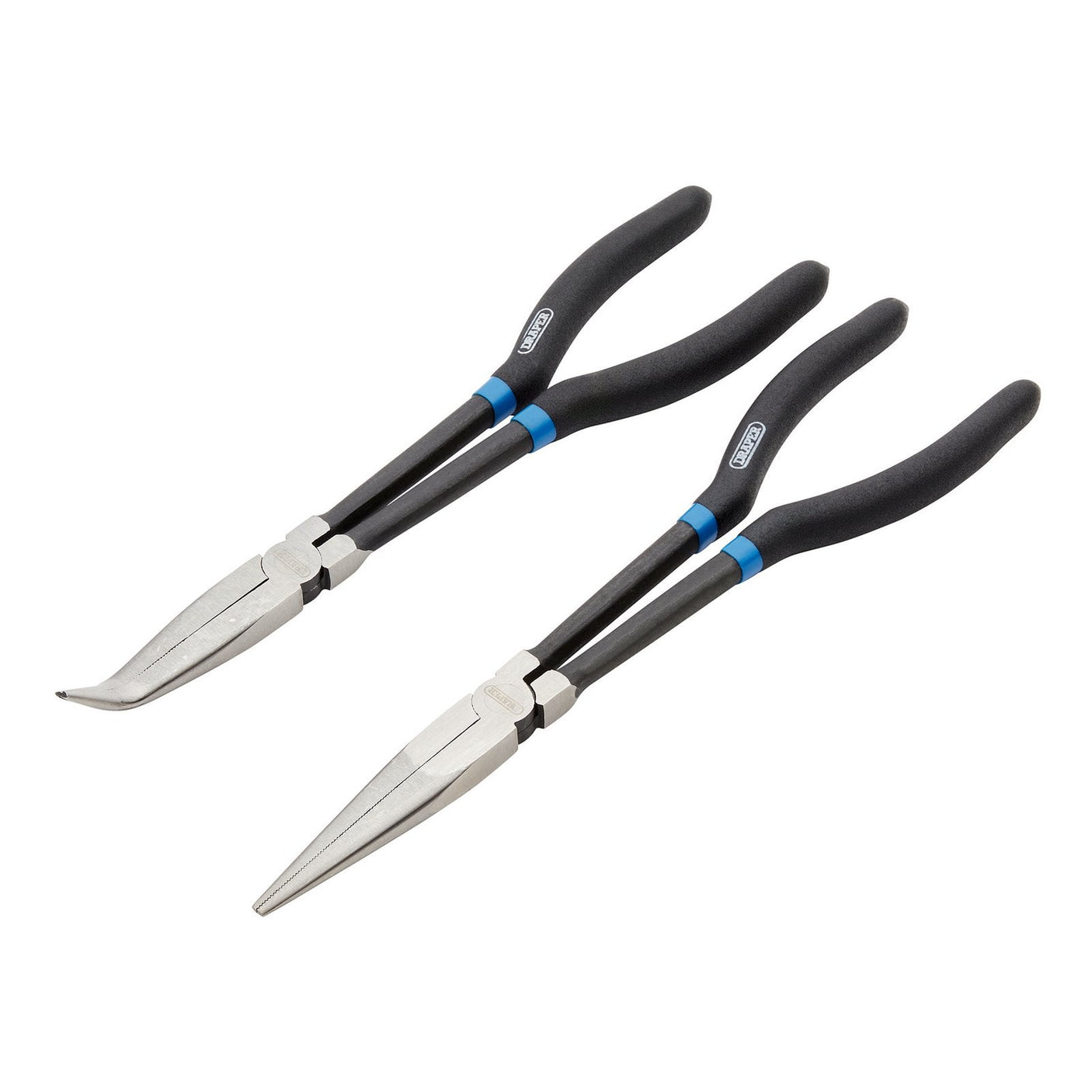 Draper Long Reach Long Nose Pliers Set (2 Piece) - 2/36ALG - Farming Parts