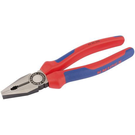 Draper Knipex 03 02 200 Sbe Combination Pliers - Heavy Duty Handle, 200mm - 03 02 200 SBE - Farming Parts