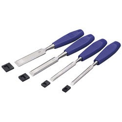 Draper Bevel Edge Wood Chisel Set (4 Piece) - WCS/4 - Farming Parts