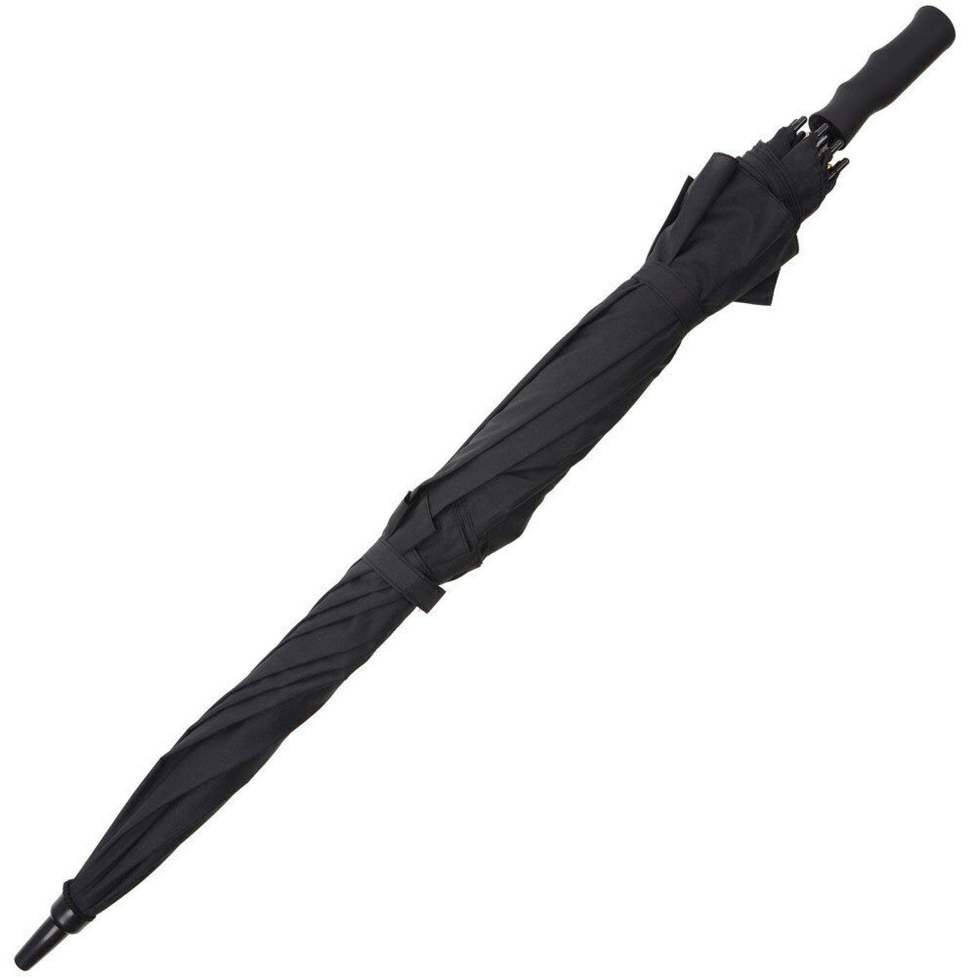 Double Skin Auto Golf Umbrella Black - UU66