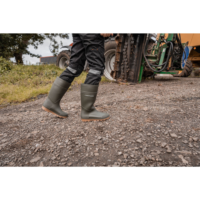 Swampmaster Stampede Junior Wellington Boots – Waterproof & Durable | Green