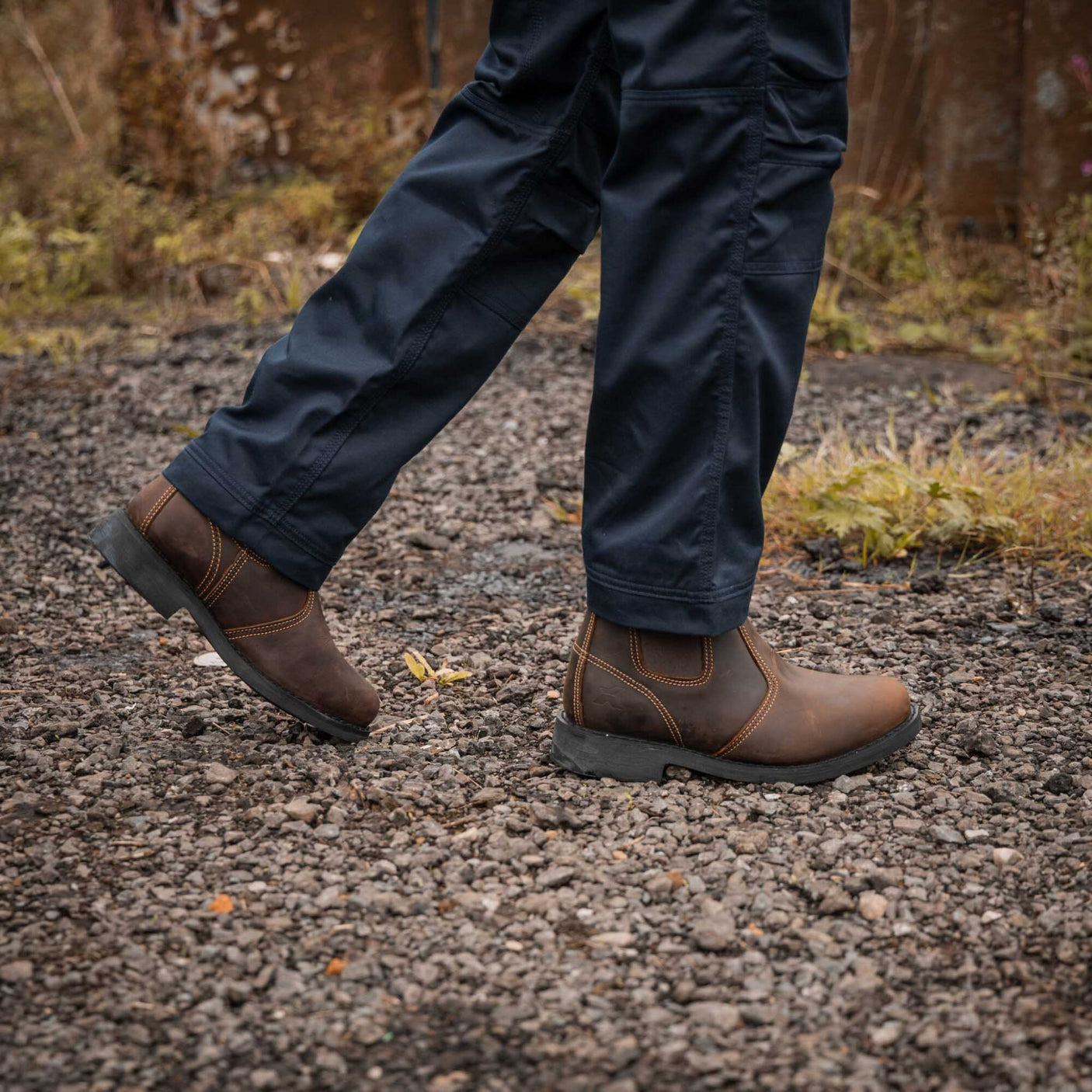 Xpert Heritage Chelsea Non-Safety Boot Brown - Farming Parts