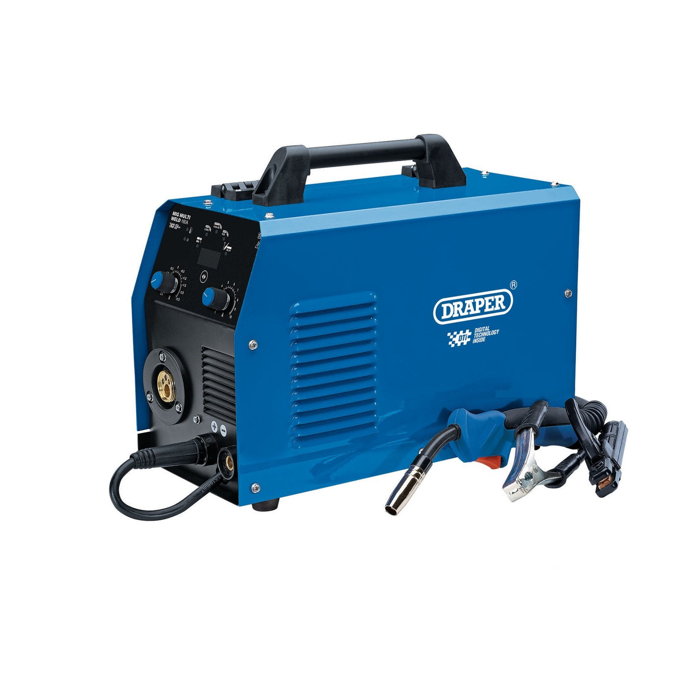 Draper Gas/Gasless Mig Inverter Multi-Welder Dti, 160A - MW160A - Farming Parts