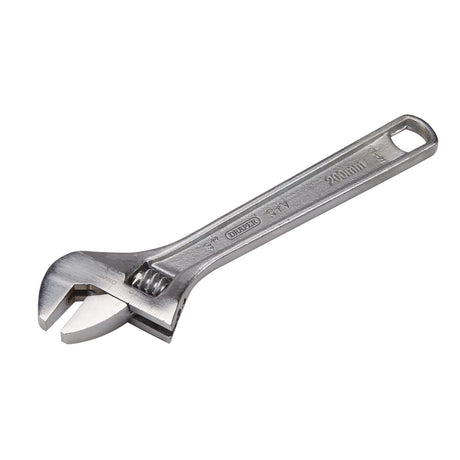 Draper Adjustable Wrench, 200mm, 27mm - 371CP - Farming Parts