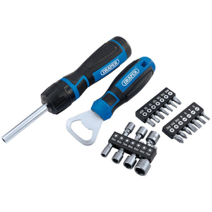 Draper Ratchet Screwdriver (23 Piece) - RBS23 - Farming Parts