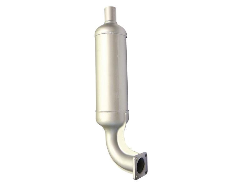 Sparex Silencer Vertical Grey Matt Exhaust for Yanmar Engines | S.70557