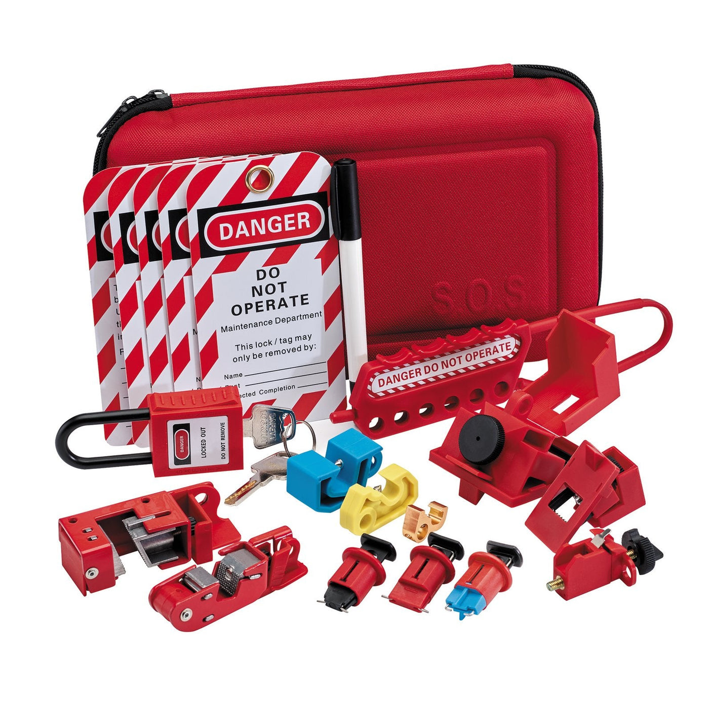 Draper Electricians Lockout Kit&Nbsp;&Nbsp;&Nbsp;&Nbsp;&Nbsp;&Nbsp; - LOK1 - Farming Parts