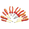 Draper Expert Quality Vde Approved Fully Insulated Pliers And Screwdriver Set (10 Piece) - VDESET1 - Farming Parts