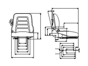 Sparex Seat Assembly | S.71651 - Product Image 3