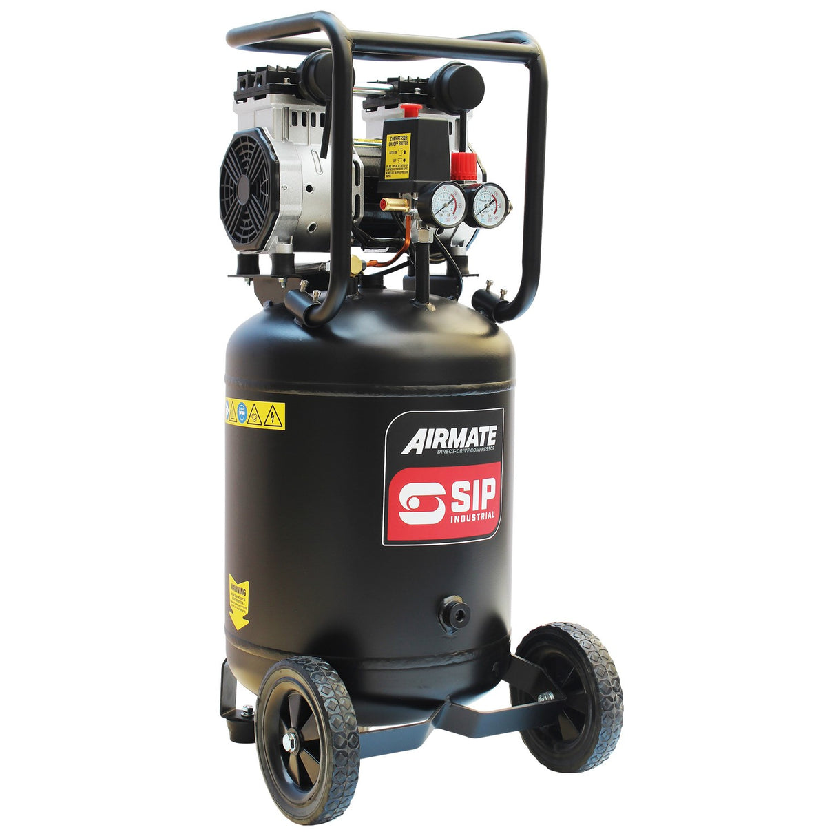 SIP DD 2hp 50ltr Low Noise Vertical Compressor - IP-05483