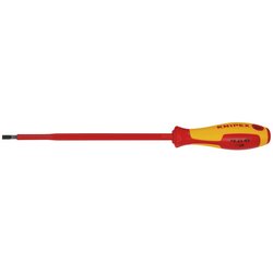 Knipex 98 21 45 Vde Insulated Slotted Screwdriver, 4.5 X 180Mm | 98 21 45