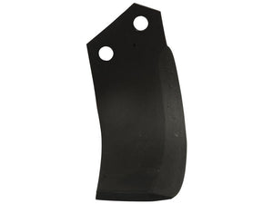 Rotavator Blade Curved LH 80x8mm Height:  Hole centres:  Hole Ø: 14.5mm. Replacement for Sovema To fit as: 900-111-024 - Sparex Part No. S.72456