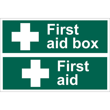 Draper First Aid Box' Safety Sign - SS42 - Farming Parts