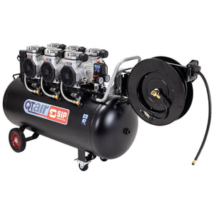 SIP QT AIR DD 4.5hp 150ltr Compressor & Hose Reel - IP-05497AHR15