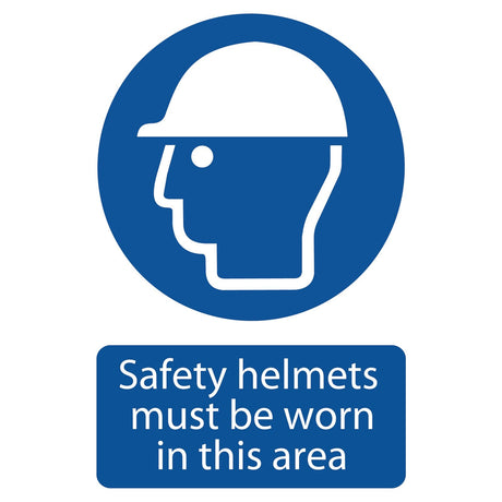 Draper Safety Helmet Must Be Worn - SS48 - Farming Parts