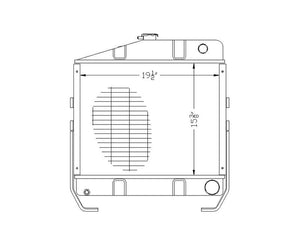 Sparex Radiator | S.73813 - Product Image 3
