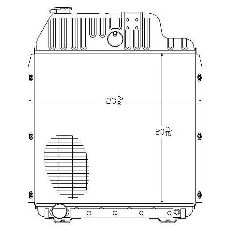 Radiator
 - S.73838 - Farming Parts