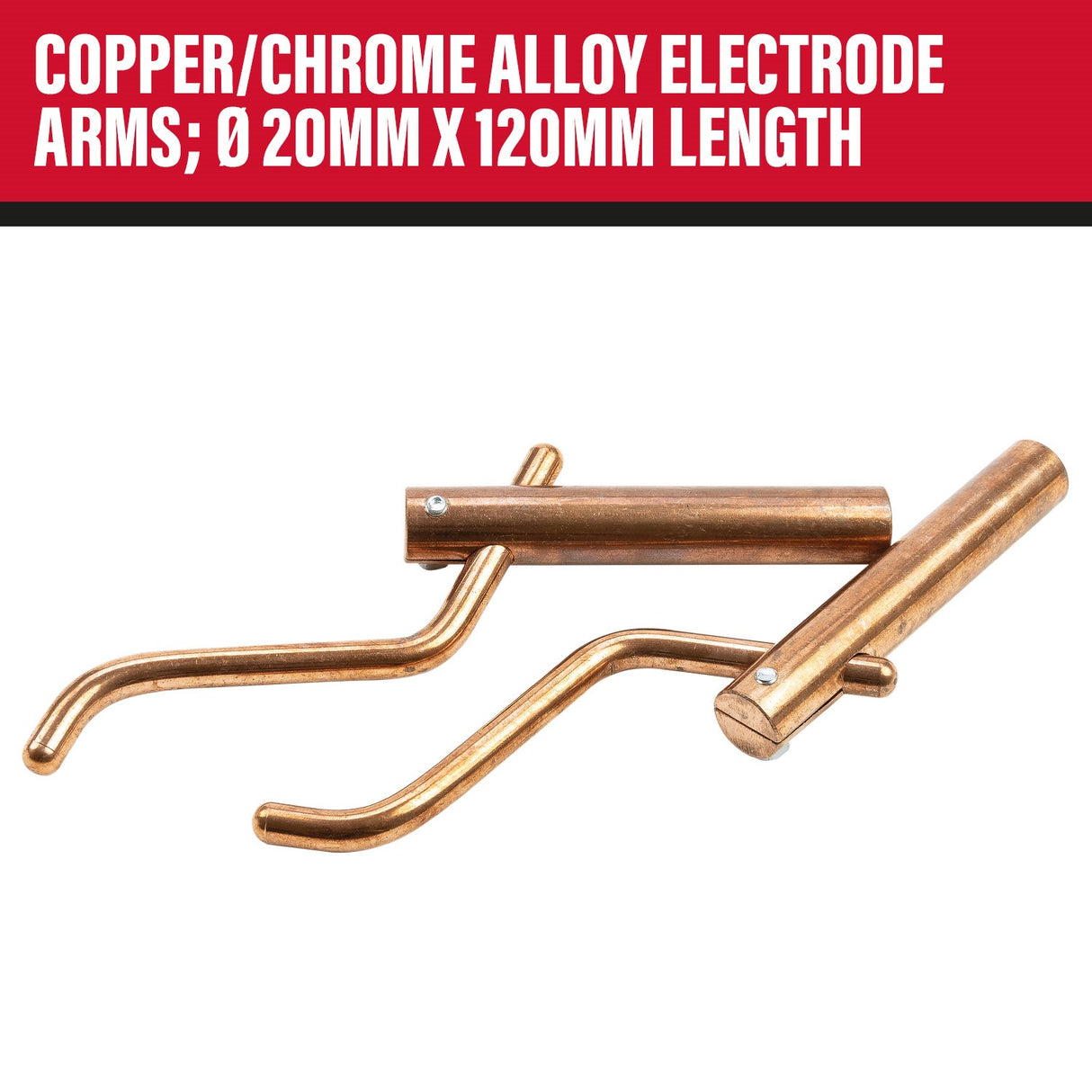 SIP 120mm Arms w/ Swan Neck Electrodes (20mm) - IP-25411
