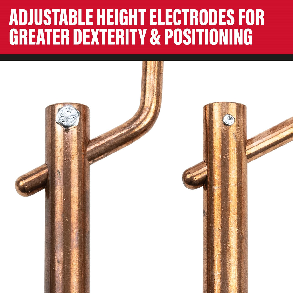 SIP 120mm Arms w/ Swan Neck Electrodes (16mm) - IP-25416