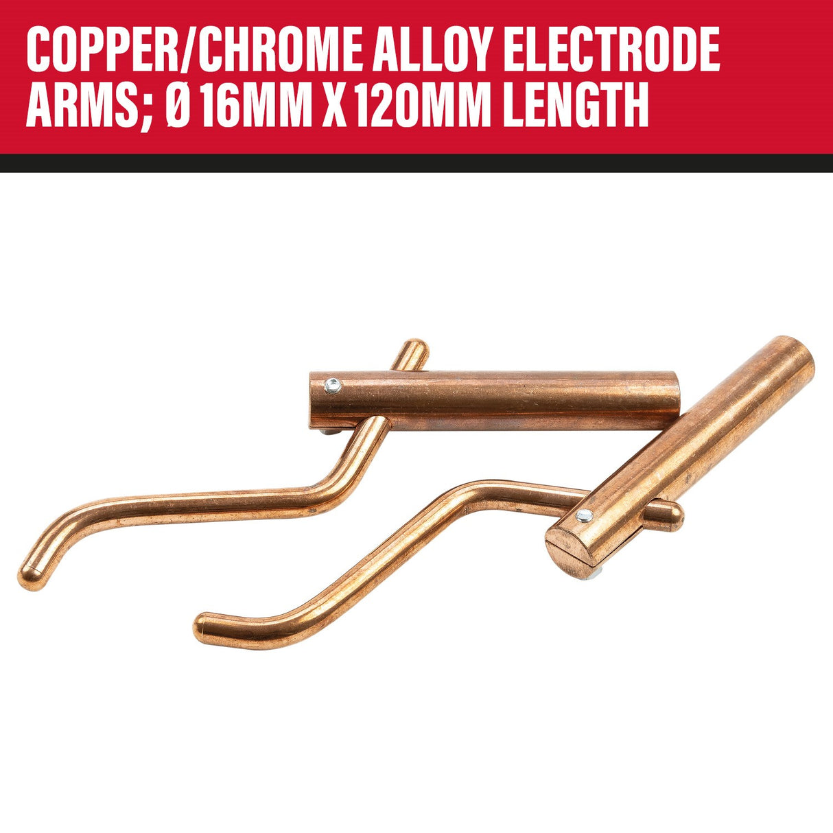 SIP 120mm Arms w/ Swan Neck Electrodes (16mm) - IP-25416